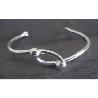The "Always Near" Sterling Silver Hug Bracelet – Handmade Cape Cod Edition