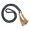 Black Welcome Beads