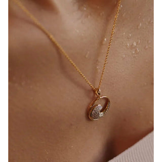 Gold Vermeil Wave Necklace or Earring