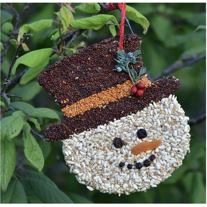 Snowman Birdseed Feeder