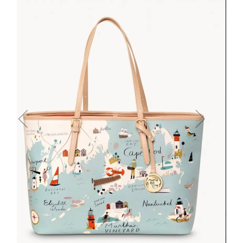 Spartina Northeastern Harbors Tote