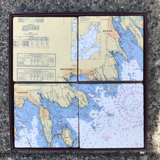 Mattapoisett  Bay Coaster Set of 4