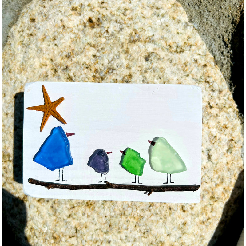 Sea Glass Birdies