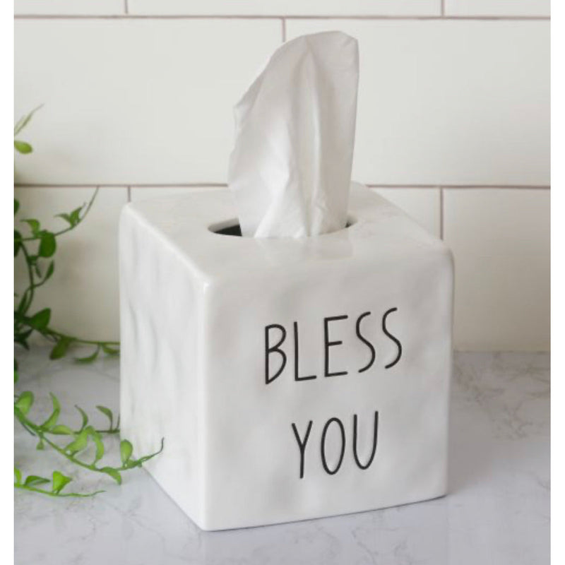 Bless You Tissue Box Cover