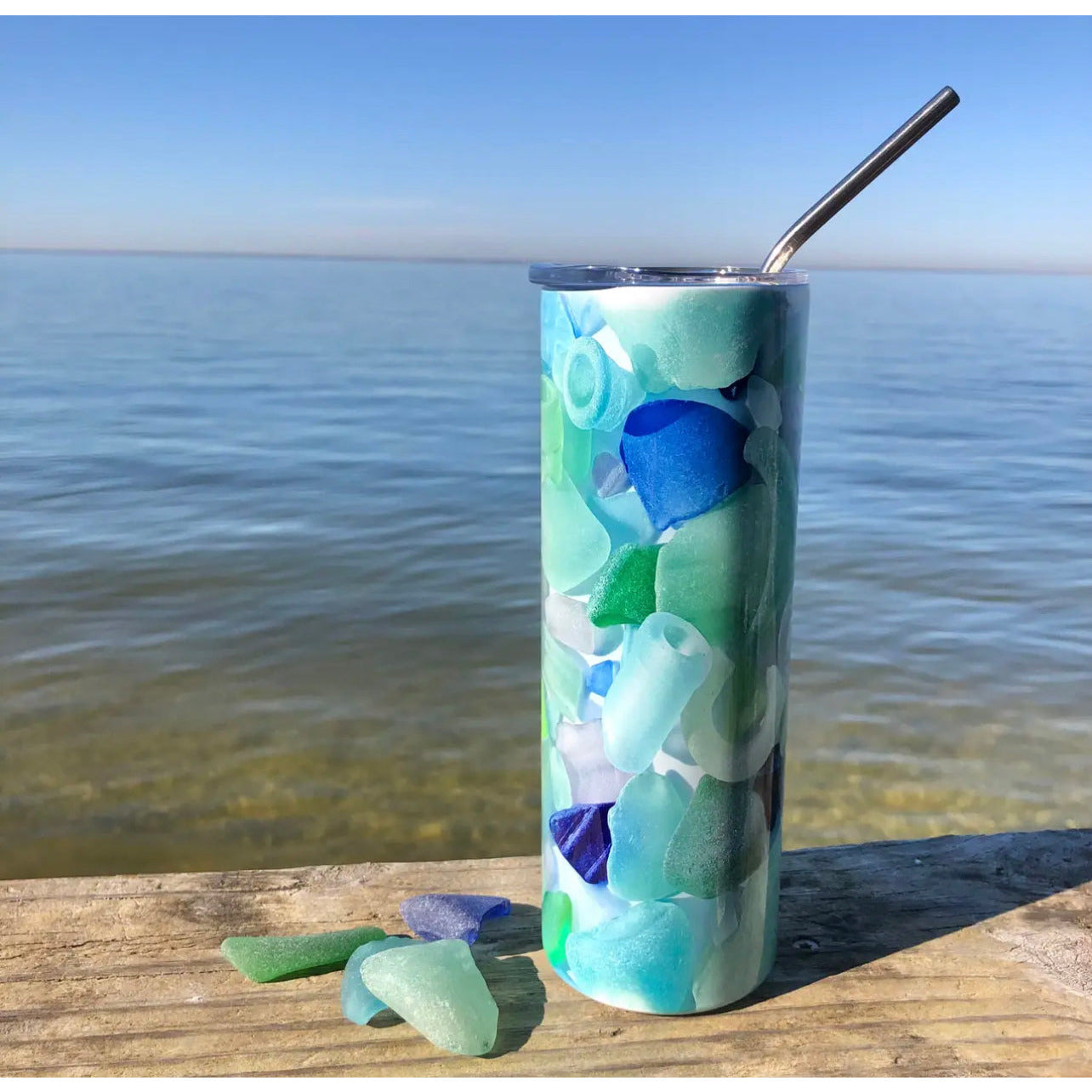 Sea Glass Insulated Tumbler