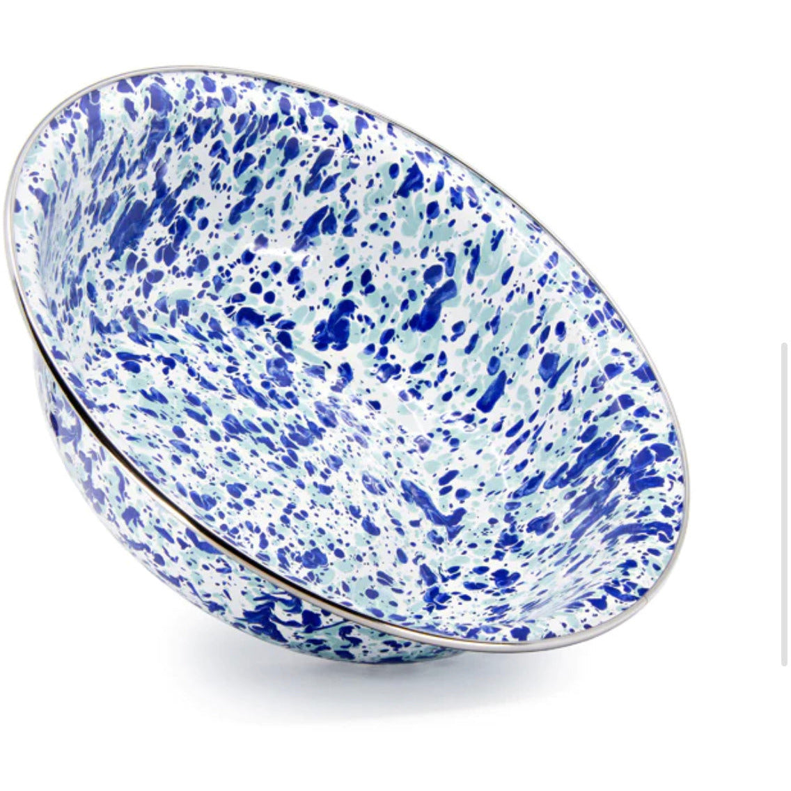 Golden Rabbit  Cobalt Enamelware