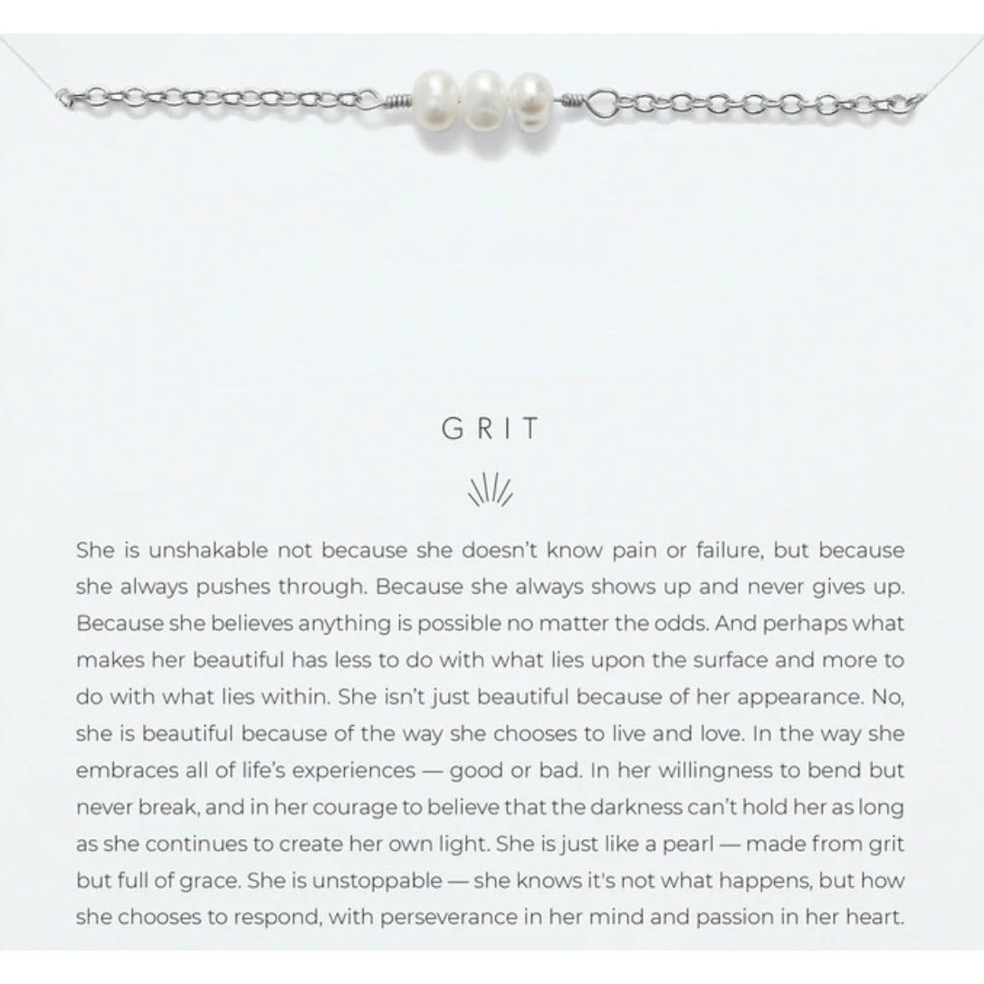 Grit Bracelet and Necklace