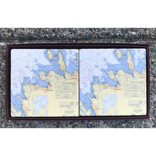 Mattapoisett Bay Coasters Set Of 2