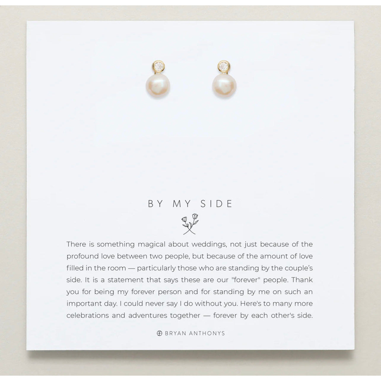 By My Side Necklace, Bracelet And Earrings