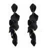 Black Duster Earrings