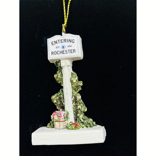 Entering Mattapoiett- Marion- Rochester Town Sign Ornament