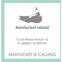 Lola Nantucket Flag Charm