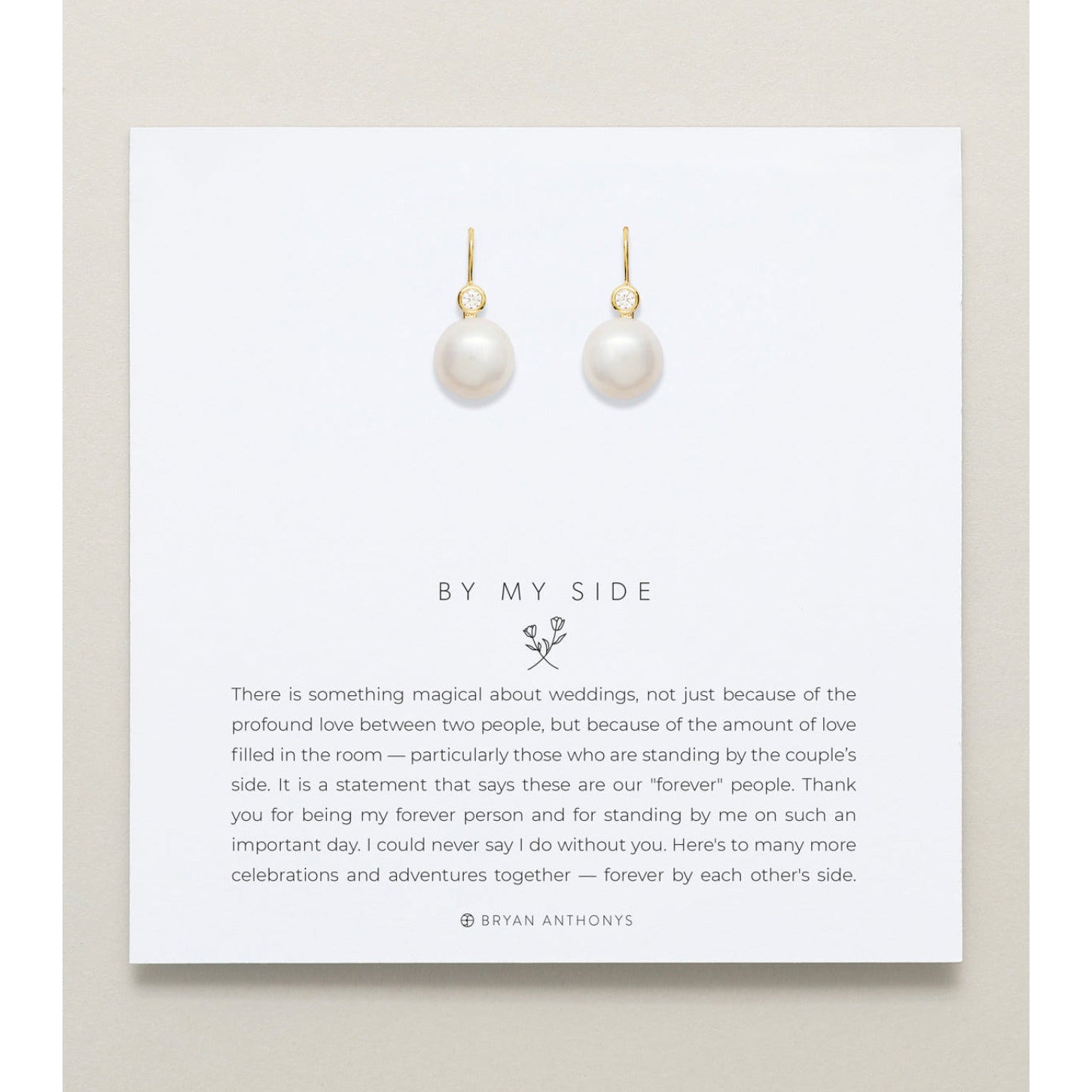 By My Side Necklace, Bracelet And Earrings