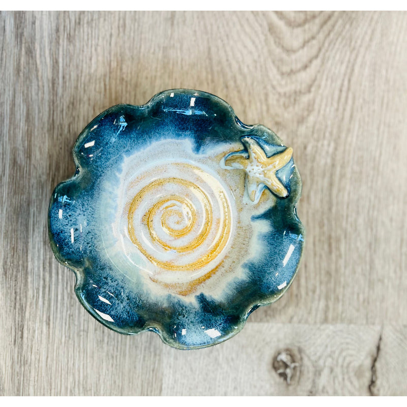 Starfish Pottery Dish