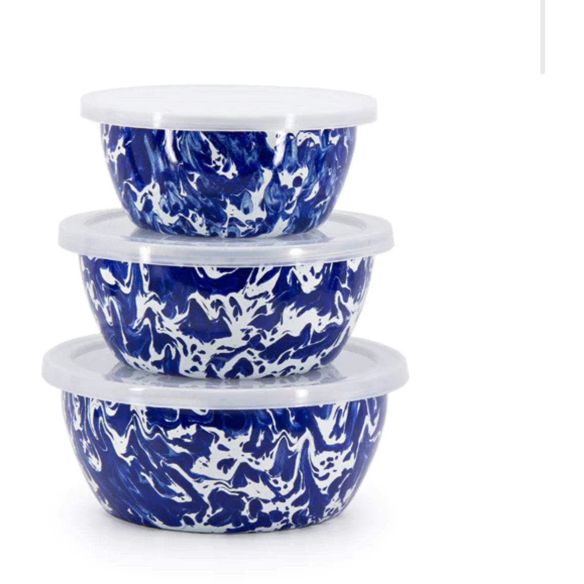 Golden Rabbit  Cobalt Enamelware