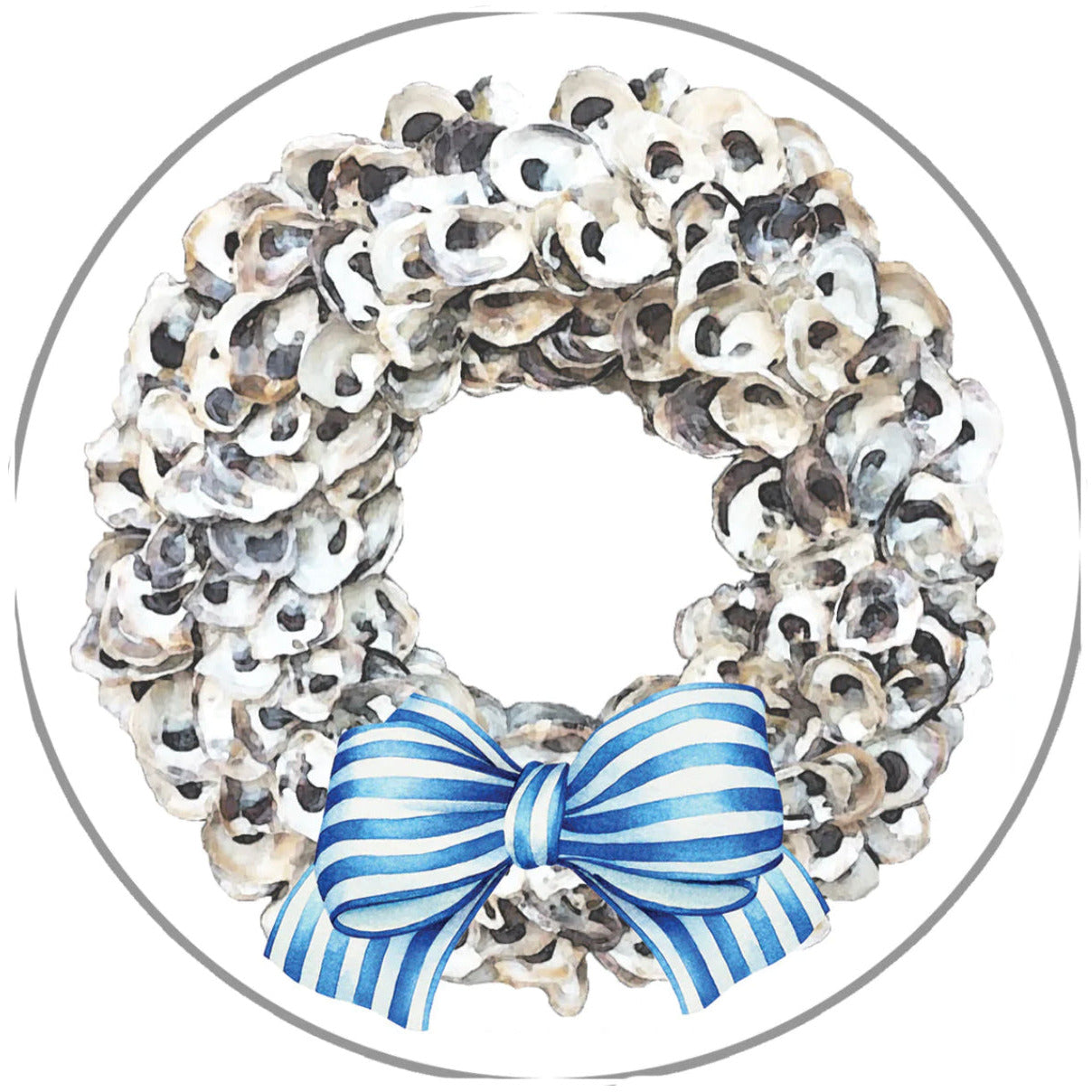 Oyster Wreath Coasters