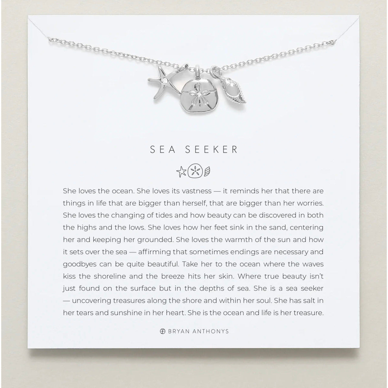 Shell Seeker Necklace or Bracelet