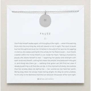 Pause Necklace
