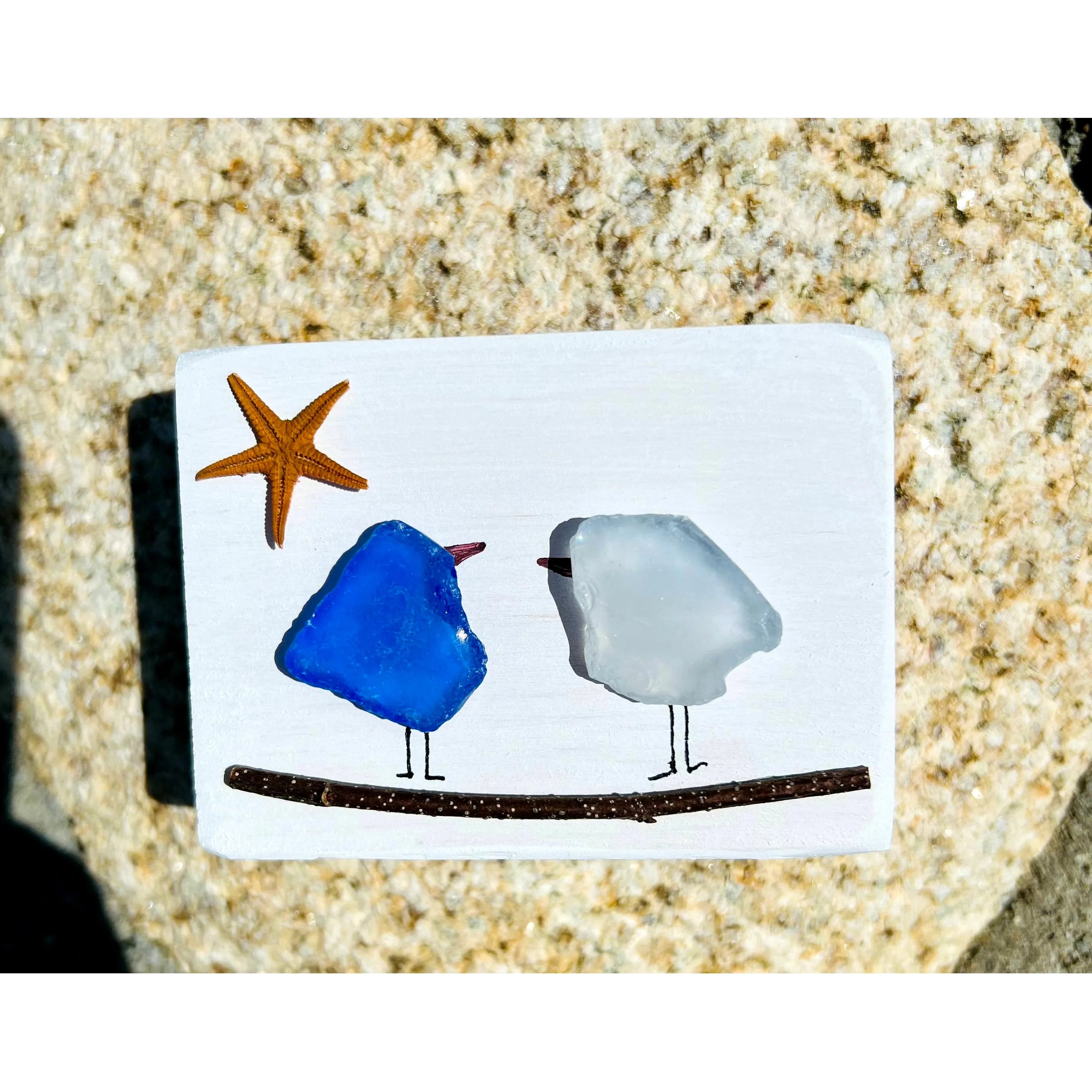 Sea Glass Birdies