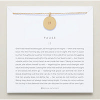 Pause Necklace