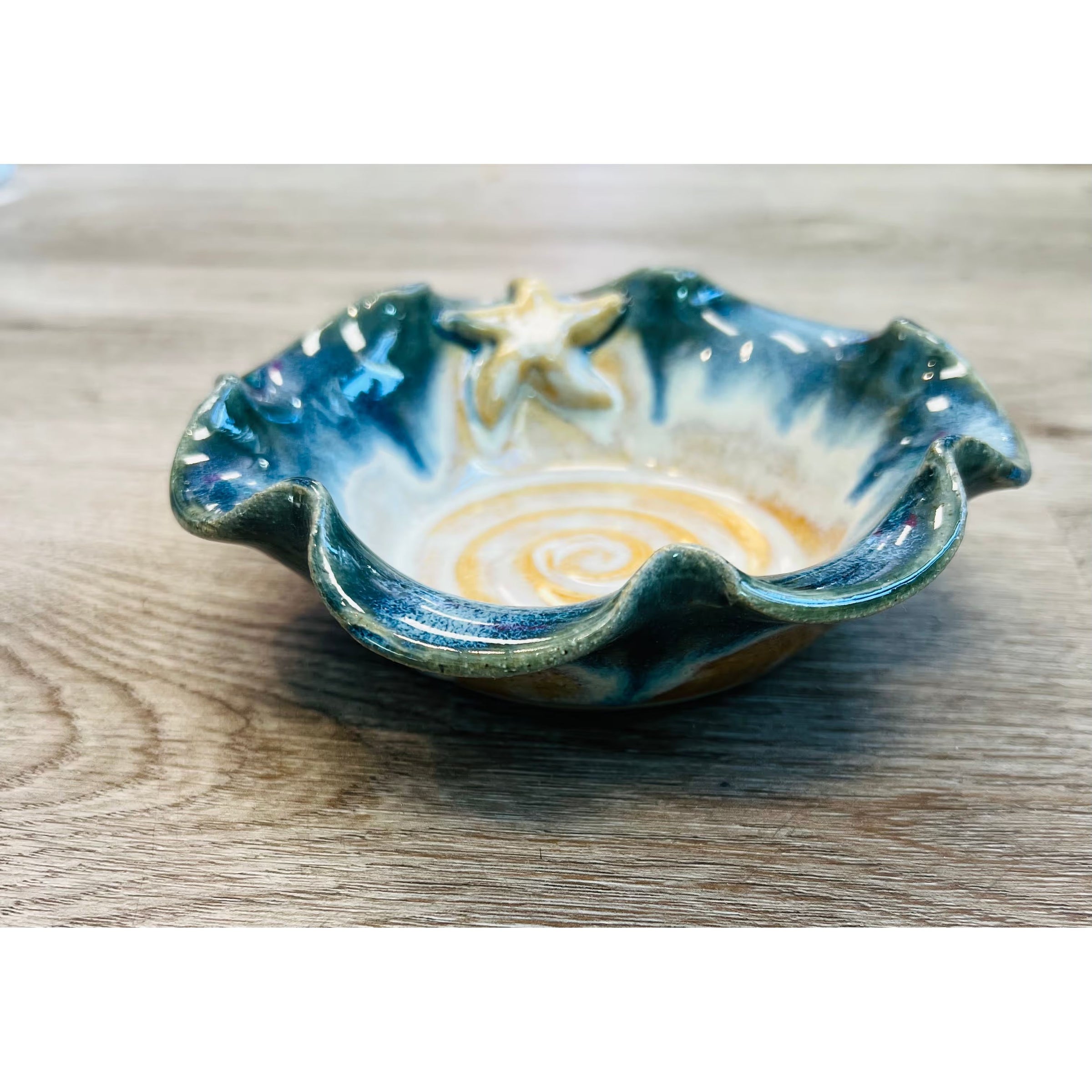 Starfish Pottery Dish