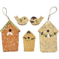 Home Tweet Home Bird Seed House Trio