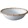 Bamboo Melamine Bowl and Platter