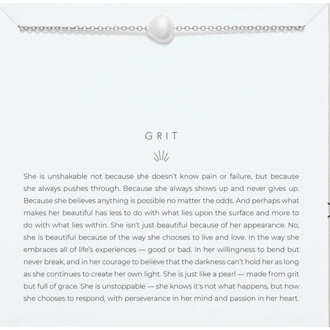 Grit Bracelet and Necklace