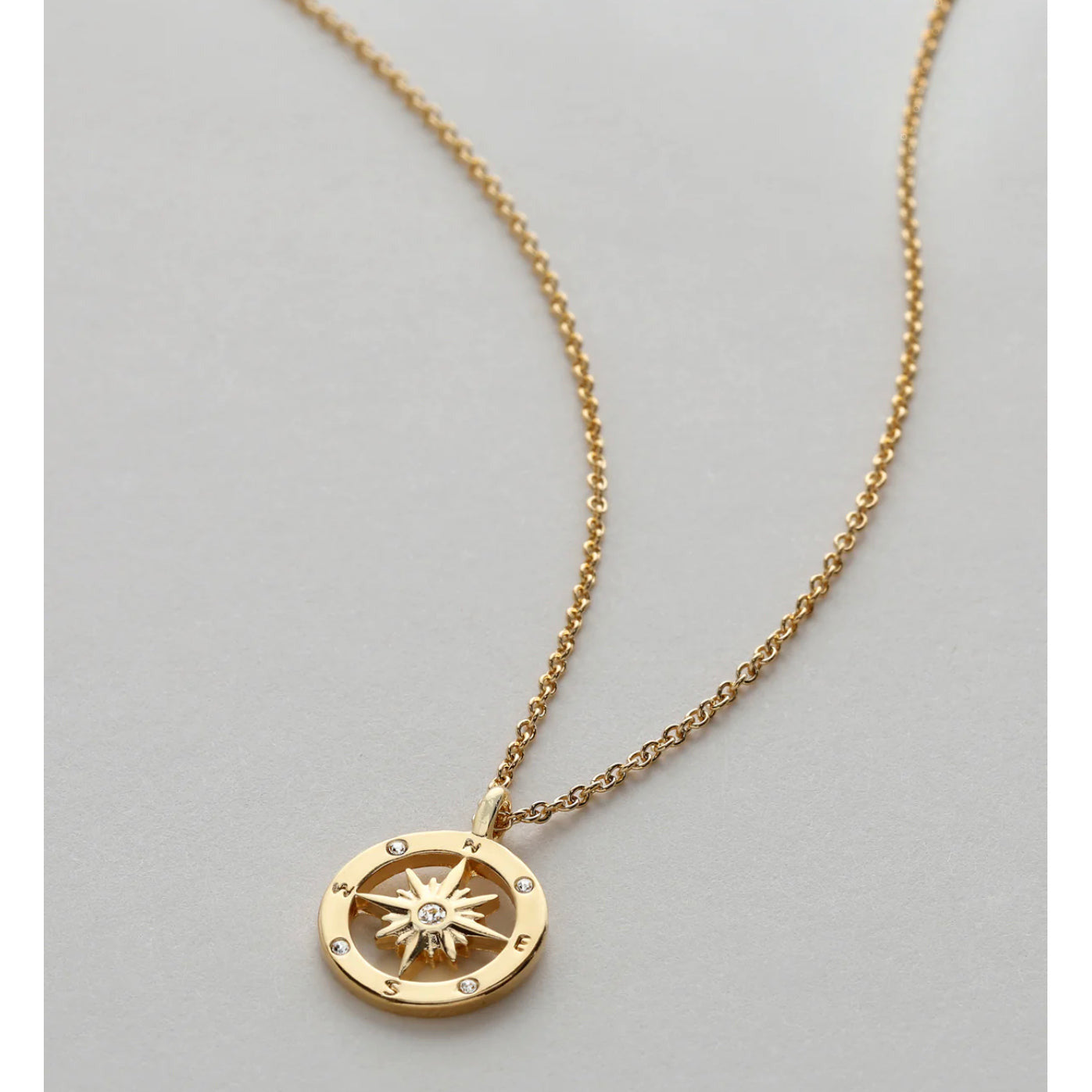 Never Lost Compass Necklace