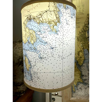 Buzzards Bay Chart or Map Lamp