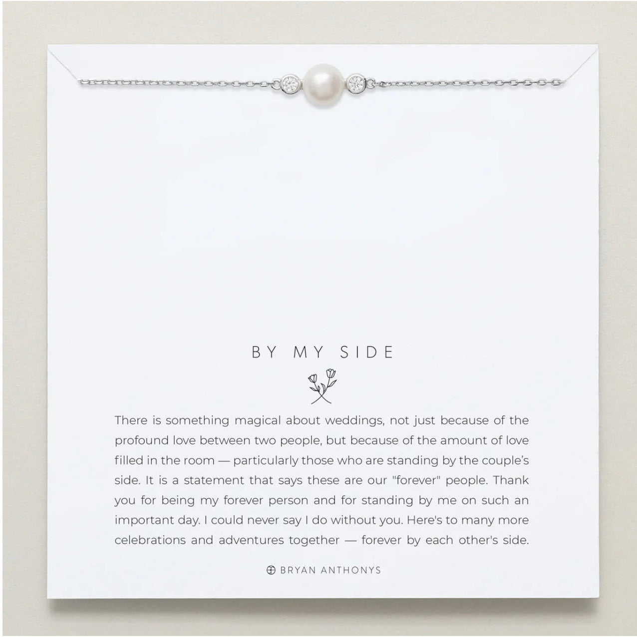 By My Side Necklace, Bracelet And Earrings